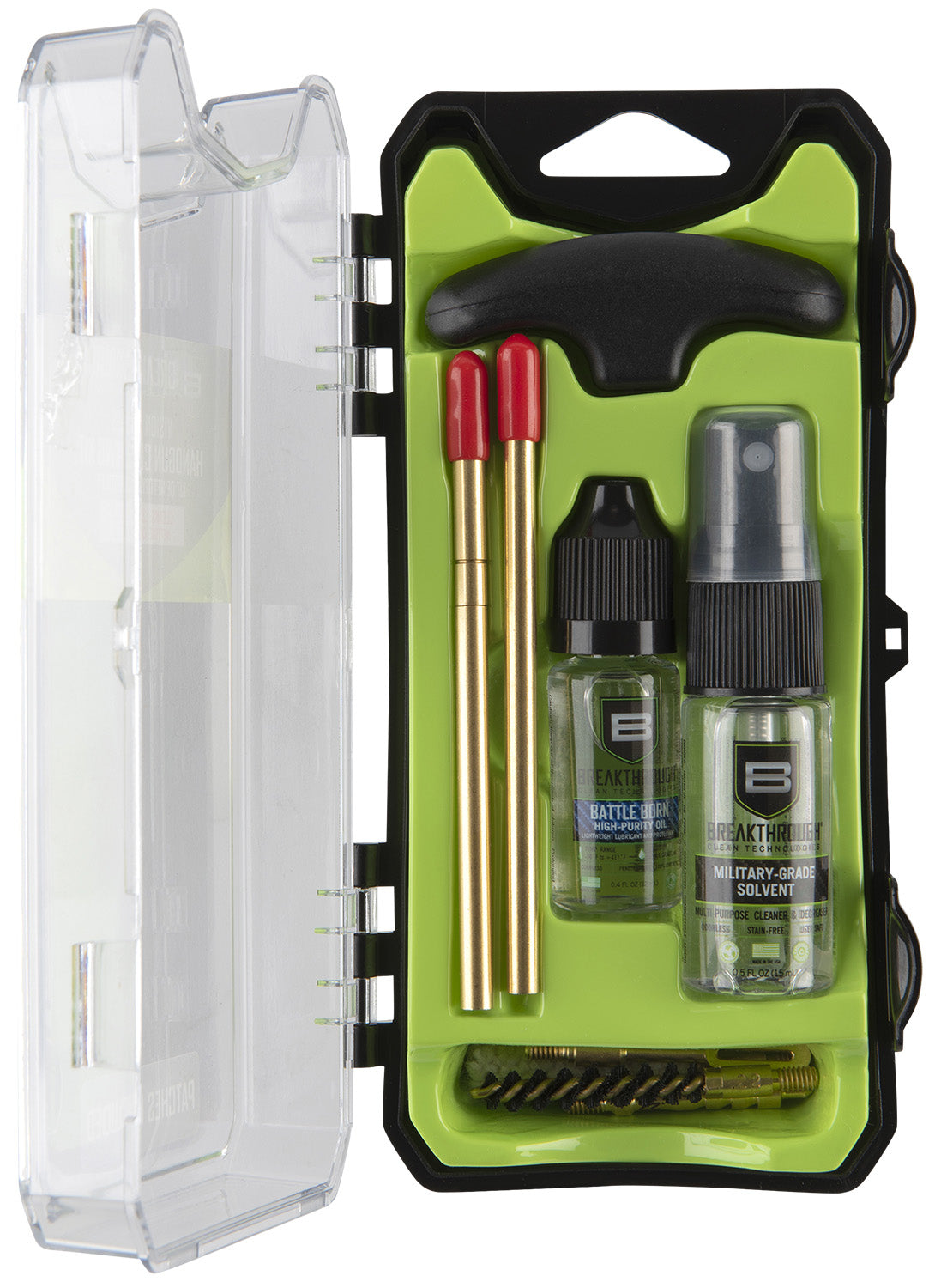 Breakthrough Clean Vision Series Compact 22 Cal Pistol Cleaning Kit 10-Piece
