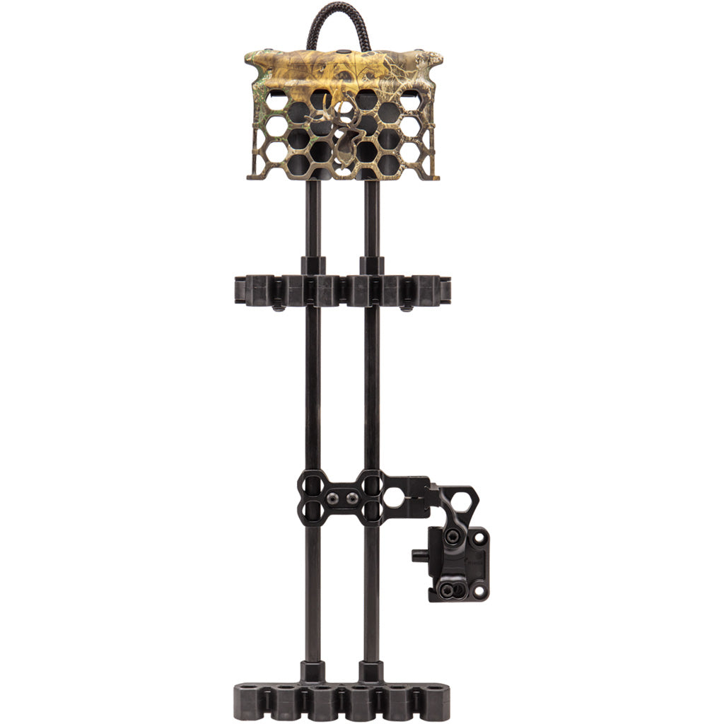 Trophy Ridge 5-Arrow Hex Light Quiver with LED Mossy Oak