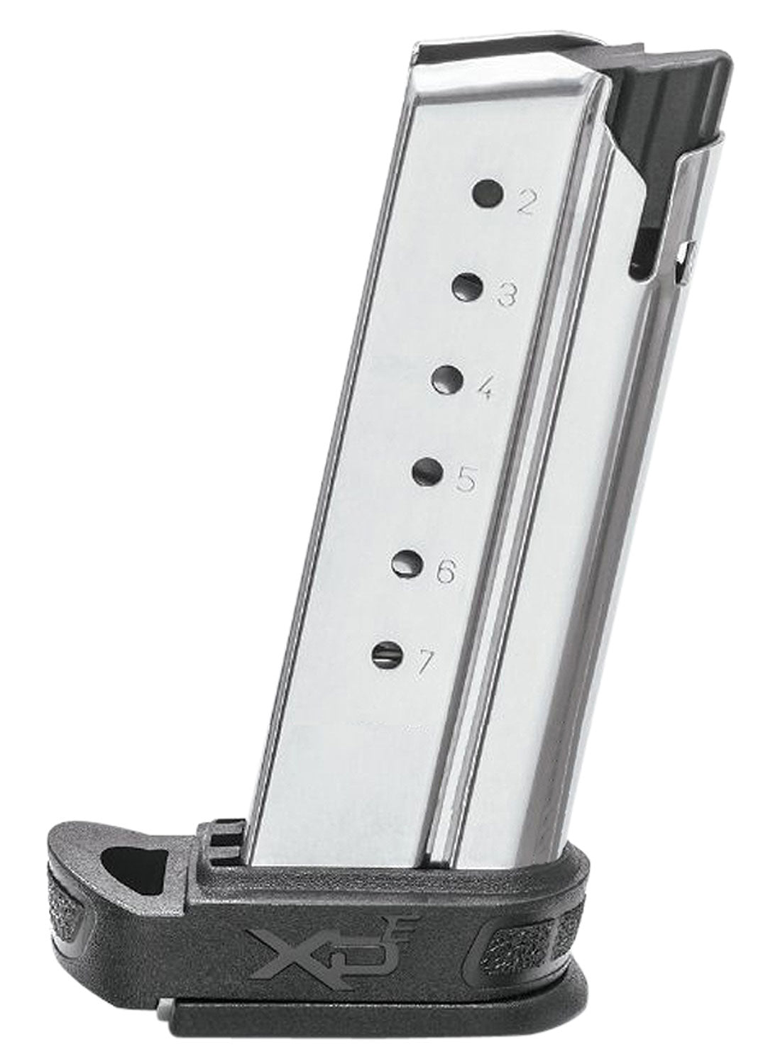 Springfield Armory XD-E 7rd .45 ACP Stainless Steel Mag w/ Extended Sleeve