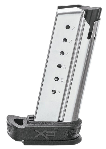 Springfield Armory XD-E 7rd .45 ACP Stainless Steel Mag w/ Extended Sleeve