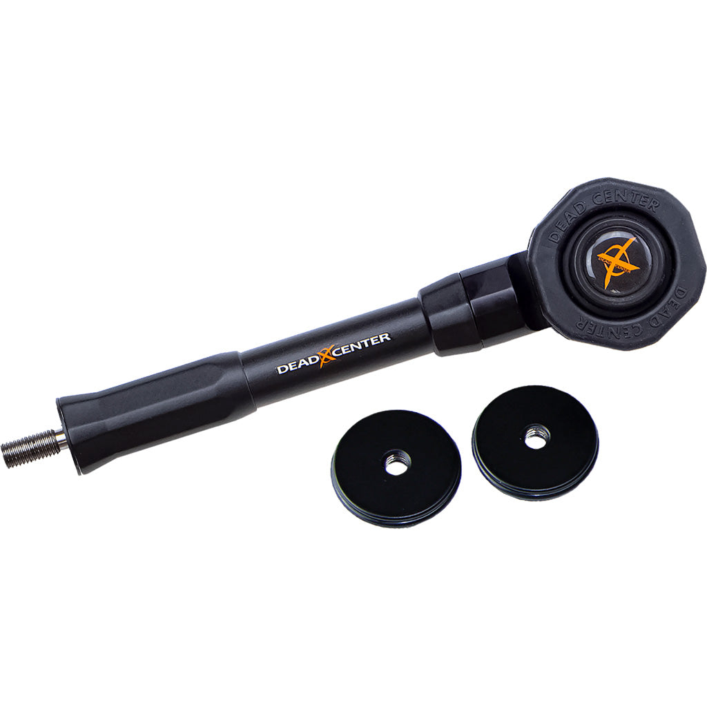 Dead Center Dead Silent Verge Carbon Stabilizer Black 7 in with Balance Weights