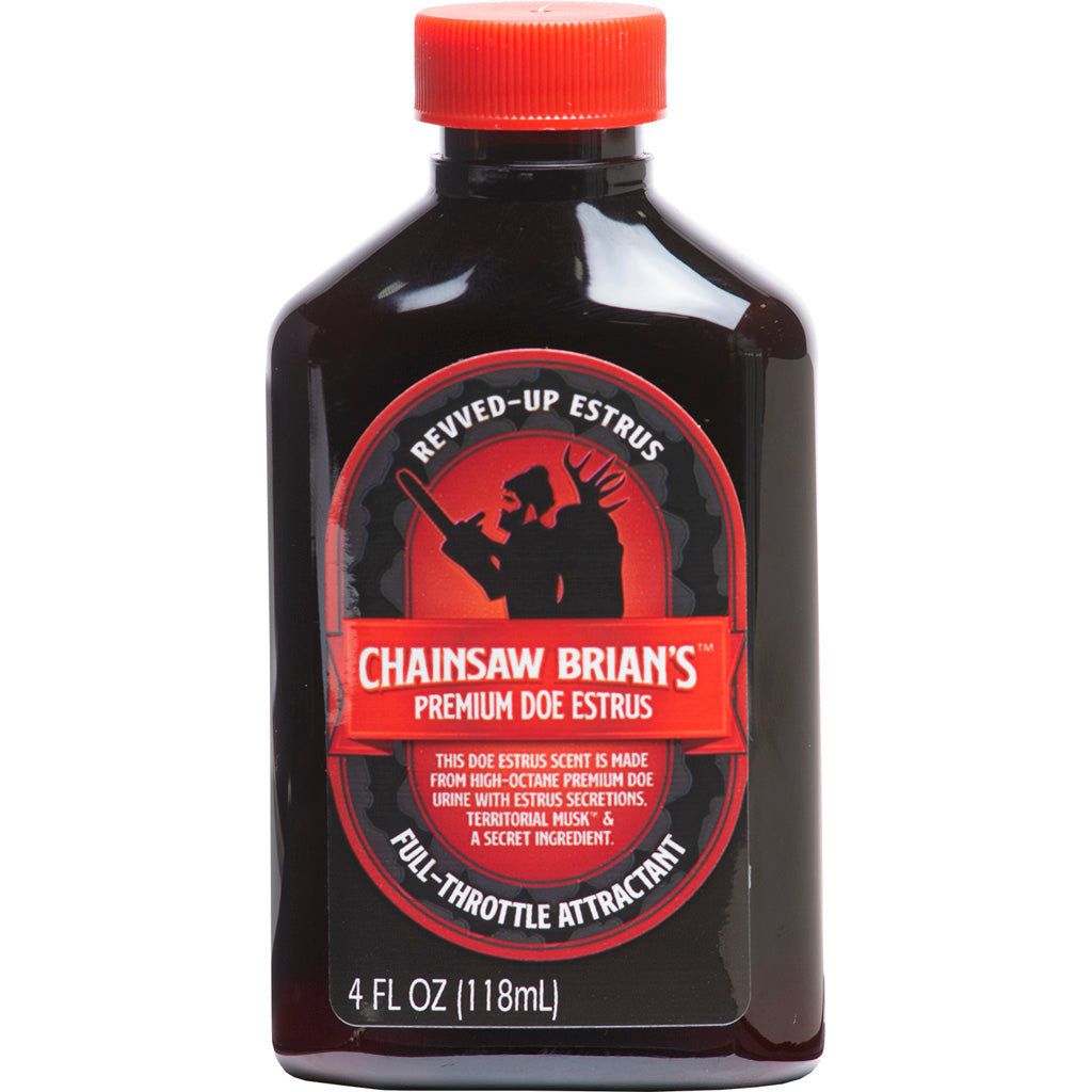 Wildlife Research ChainSaw Brian's Estrus Deer Attractant Scent 4 oz.