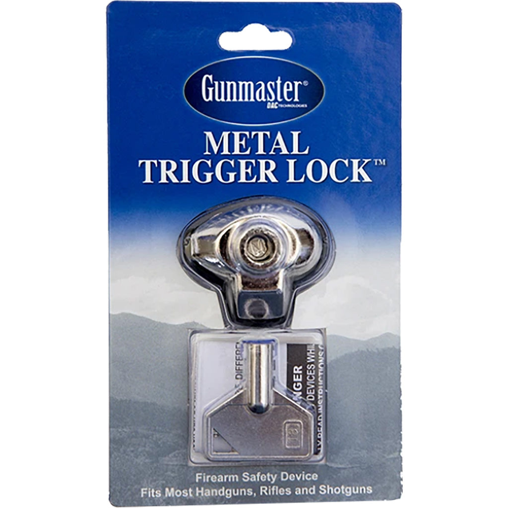 Gunmaster Metal Trigger Lock with Rubber Bumpers 1 pk.