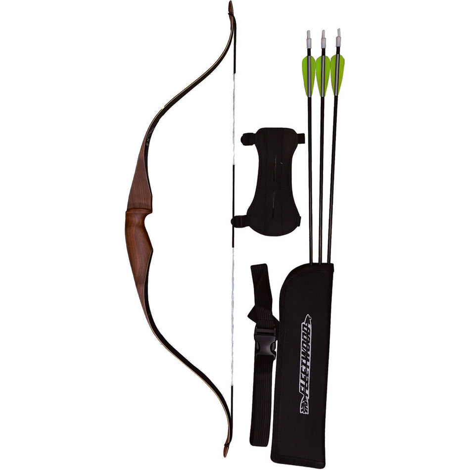 Lil' John 29-Inch Youth Recurve Bow Set 10 lb. 16 in. Draw RH