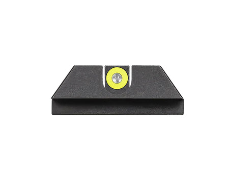 Night Fision GLK003014YGZ Green Tritium Yellow Outline Front Sight Black Blank Rear Glock 42/43/43X
