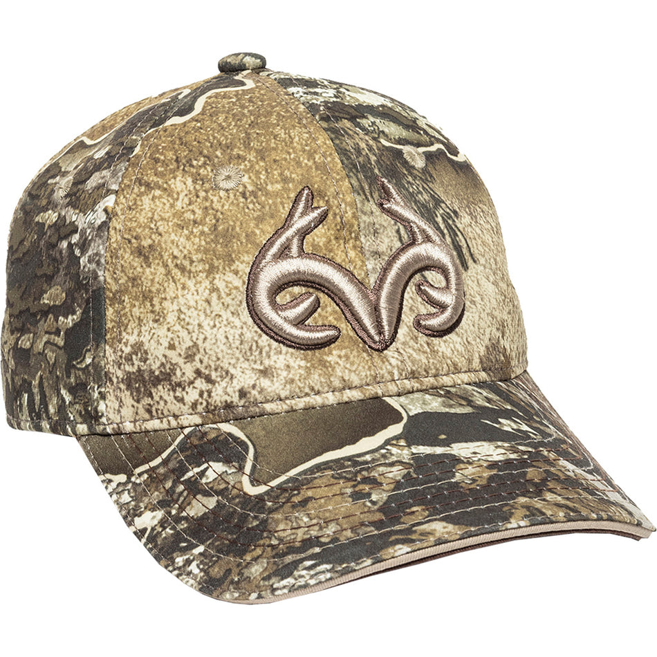 Outdoor Cap Realtree Antler Camo Cap Pre-Curved Visor