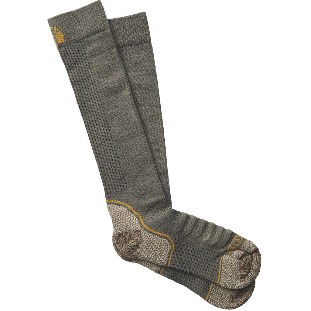 Lacrosse Men's Merino Copper Fiber Lightweight OTC Sock OD Green Medium