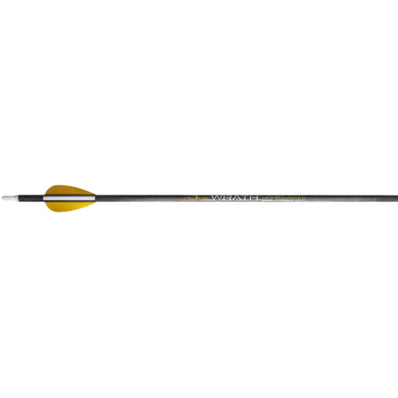 Trophy Ridge Wrath 340 Spine 30 Inch Carbon Arrows, 6-Pack