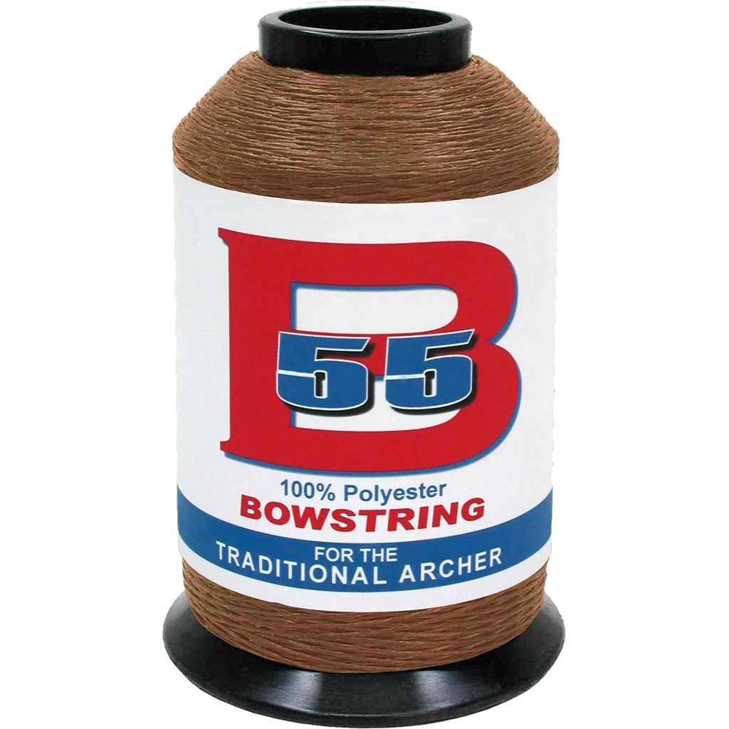 BCY B55 Bowstring Material 1/4 lb. Dark Brown Low Stretch