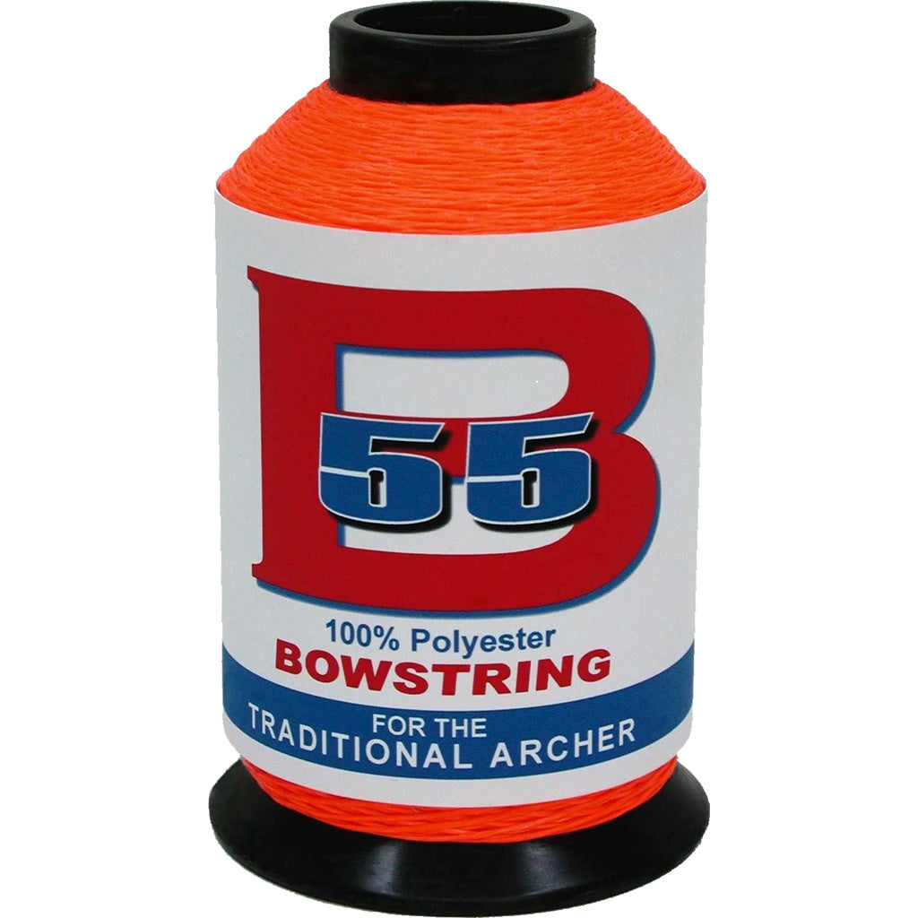 BCY B55 Bowstring Material 1/4 lb. Flo Orange Low Stretch