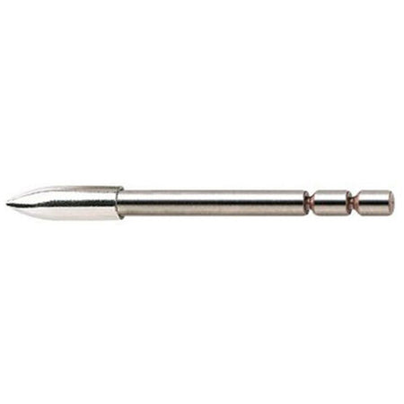 Easton 4mm Stainless Steel ML Arrow Points #4 100-120 gr. Pack of 12