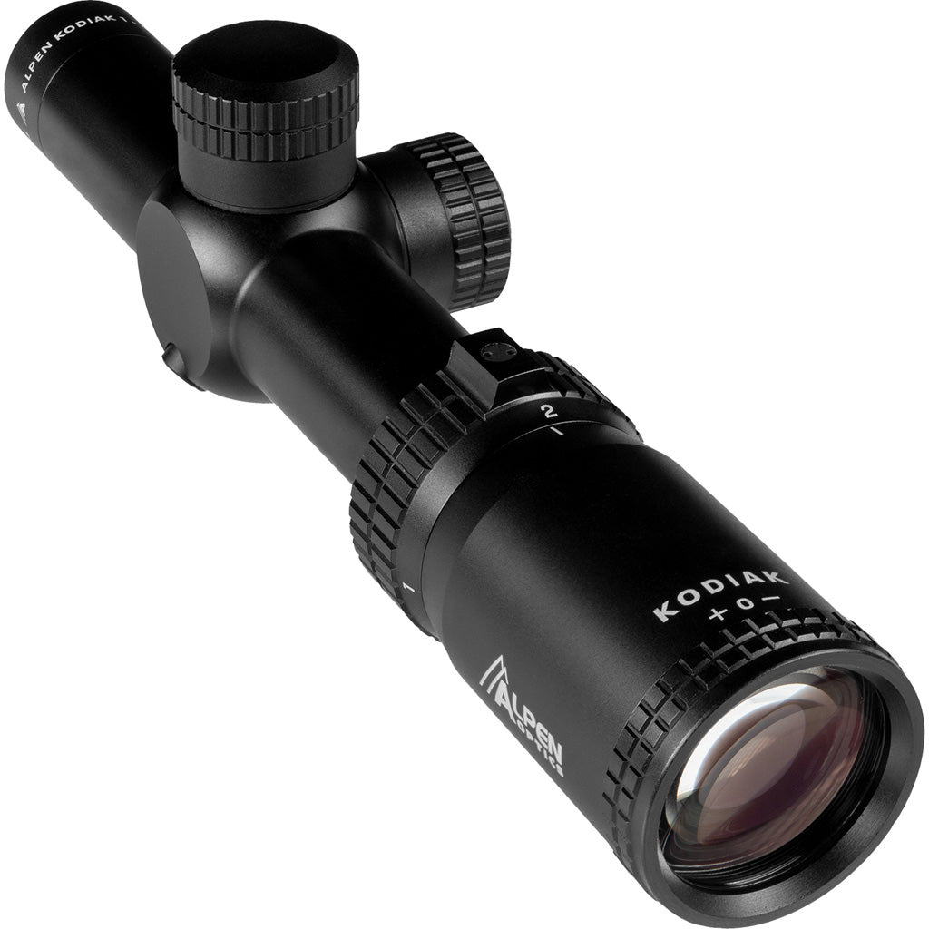 Alpen Kodiak XP 1-4x24 Rifle Scope with Picatinny Rings
