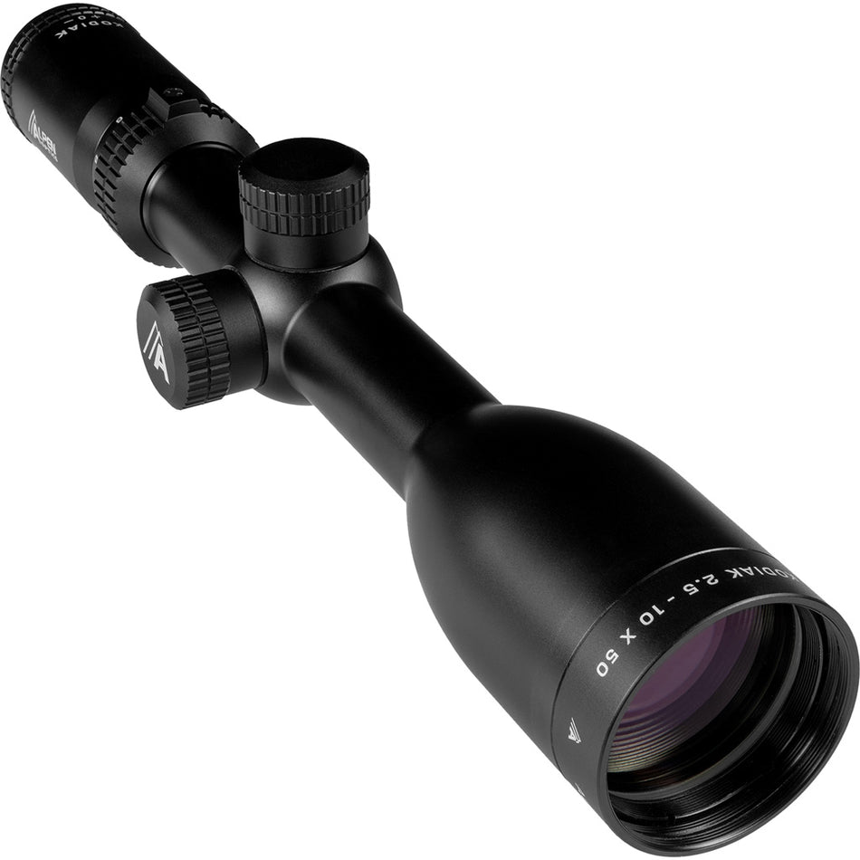 Alpen Kodiak XP 2.5-10x50 Rifle Scope with Picatinny Rings