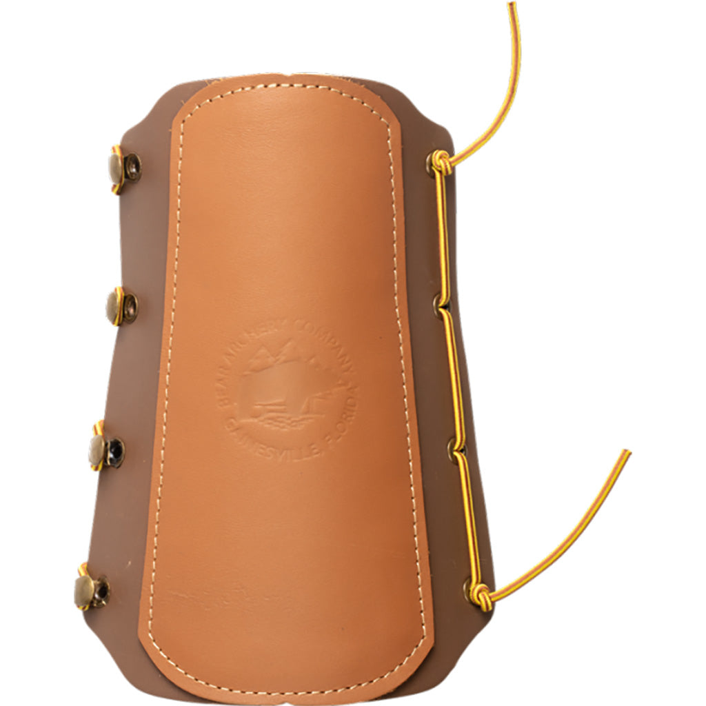 Fred Bear Leather Traditional Arm Guard with Adjustable Cord