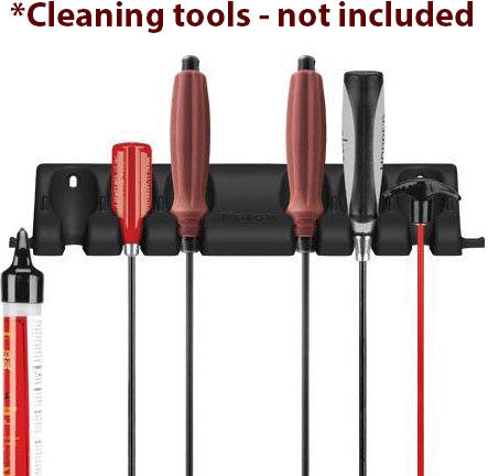 Tipton Firearm Cleaning Rod Rack Capacity 6 Rods