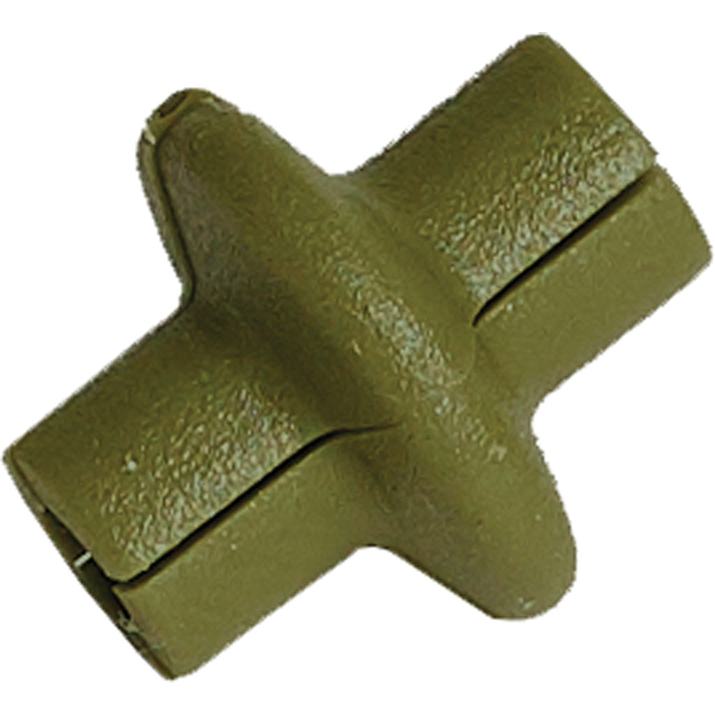 Pine Ridge Olive Green Slotted Kisser Button 1 pk.
