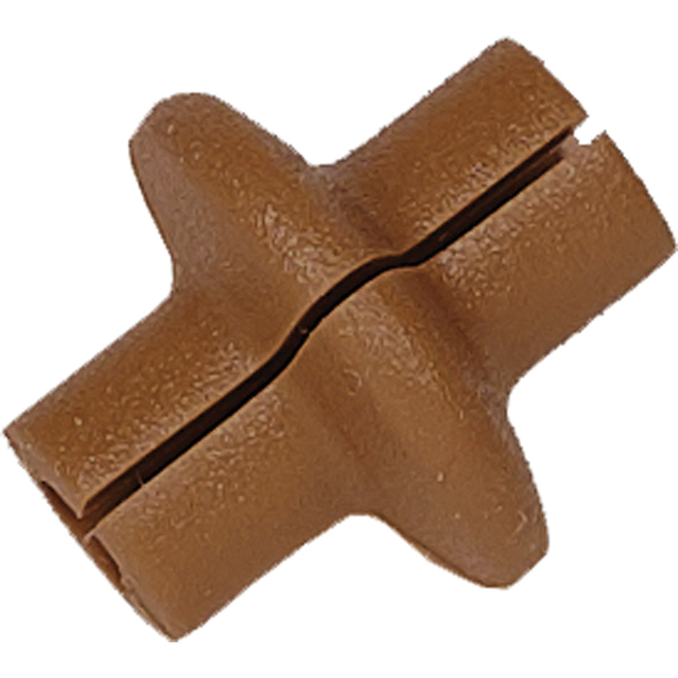 Pine Ridge Brown Slotted Kisser Button 1 pk.