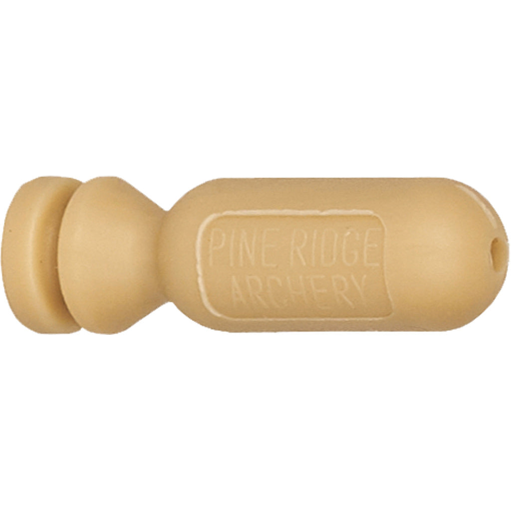 Pine Ridge Tan Nitro Speed Bomb String Nock 2 pk.