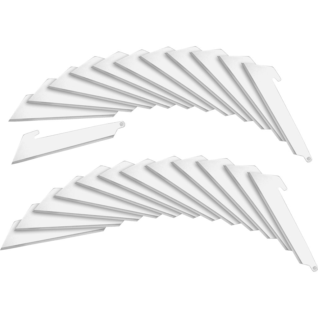 Outdoor Edge RazorSafe 3.0" Stainless Replacement Blades 24 pk.