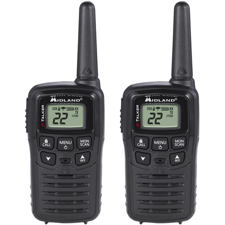 Midland X-Talker T10 20-Mile Range Two-Way Radio 2 pk.