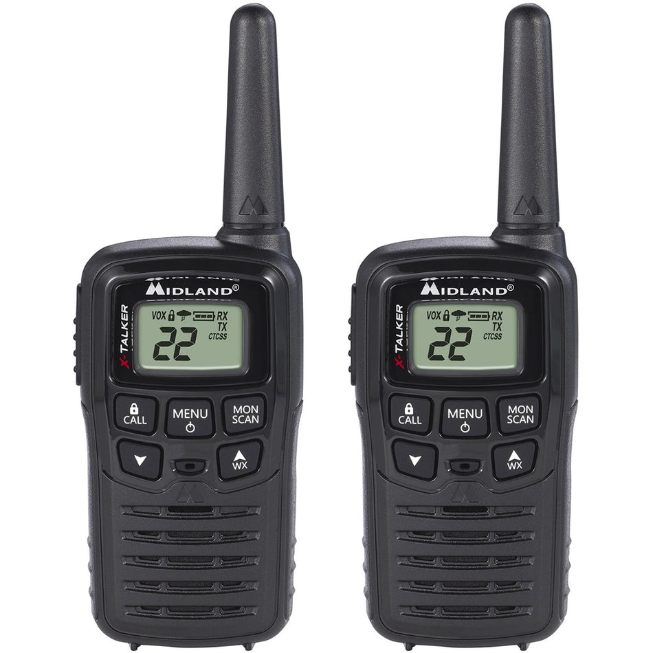 Midland X-Talker T10 20-Mile Range Two-Way Radio 2 pk.
