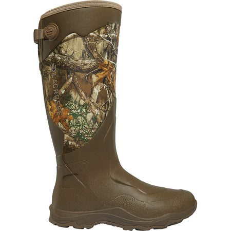 Lacrosse Alpha Agility Rubber Boots Realtree Edge Men's 9