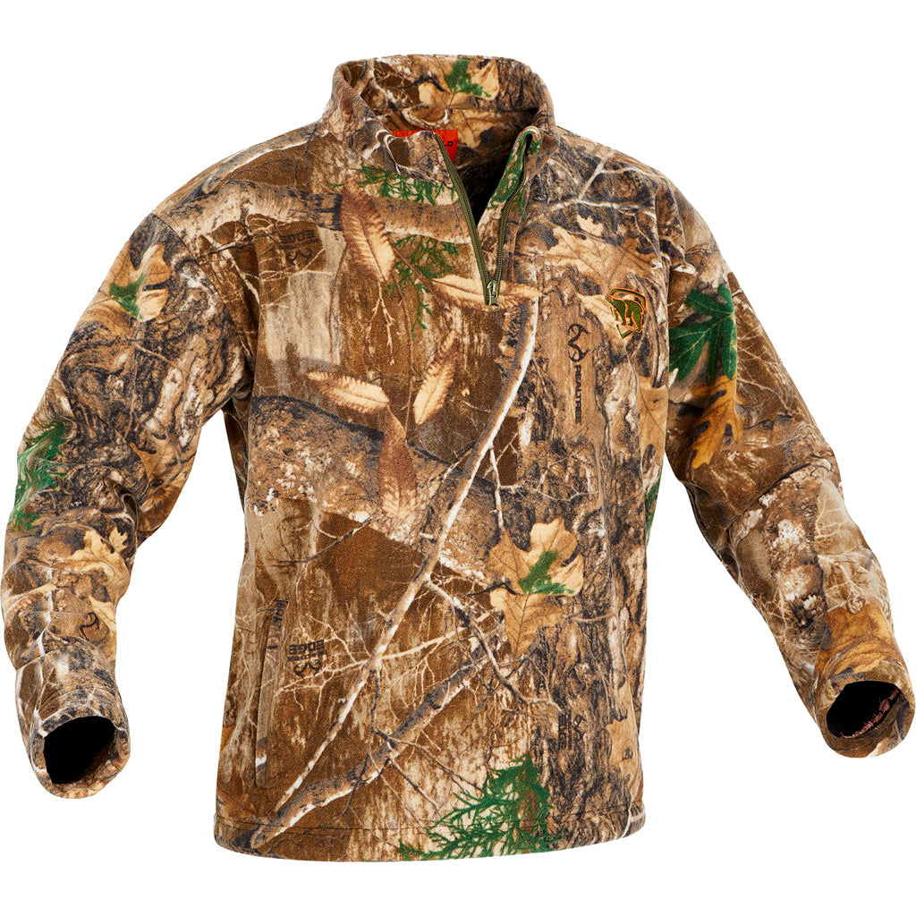 Arctic Shield Sherpa Fleece Quarter Zip Realtree Edge Medium