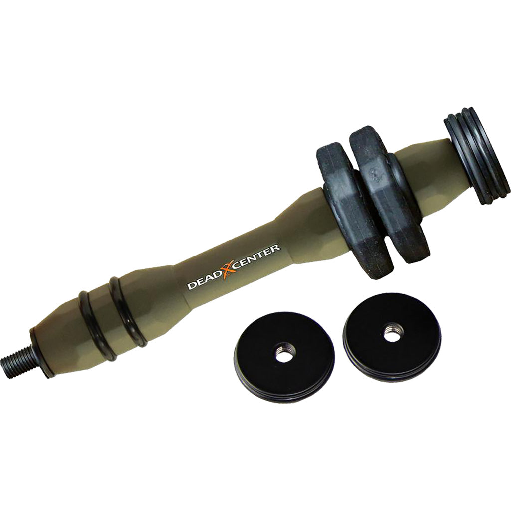Dead Center Dead Silent Carbon V2 Stabilizer 6 in. Green