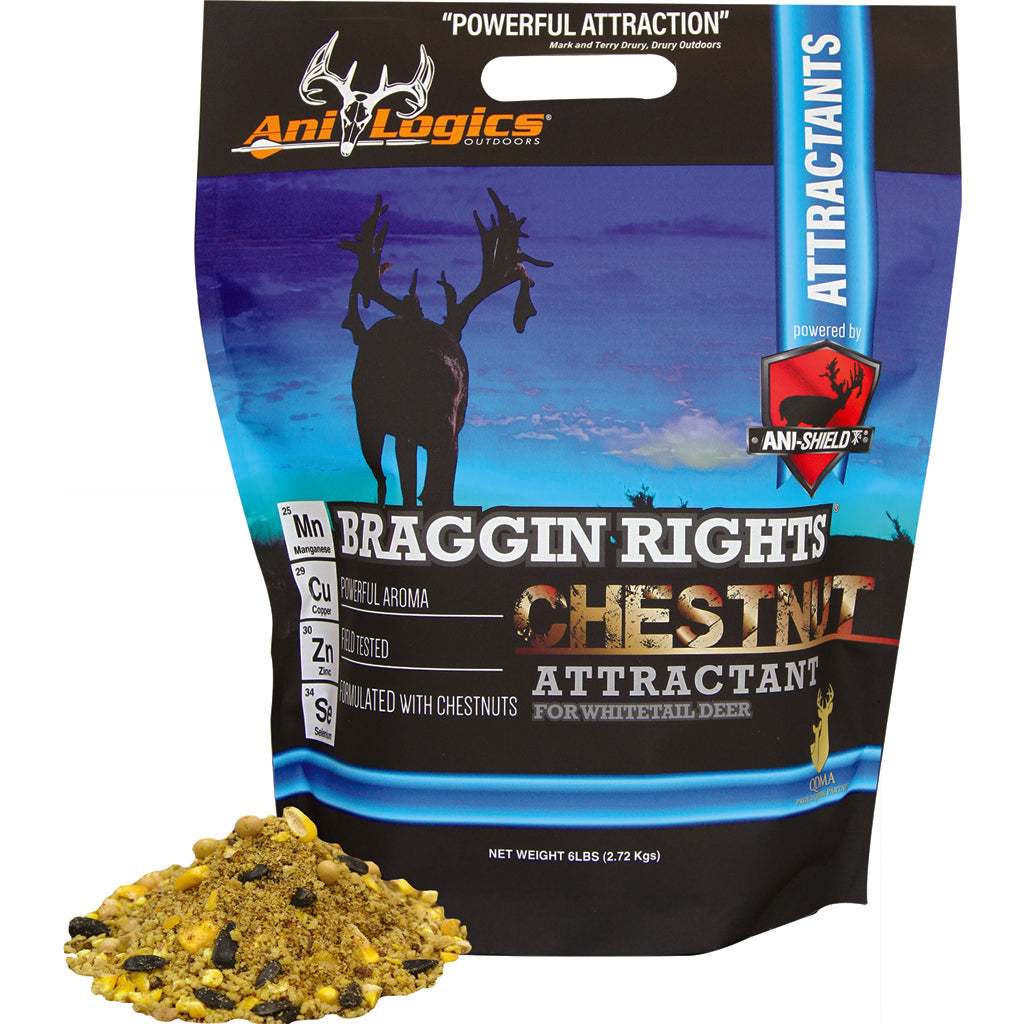 Ani-Logics Braggin Rights Chestnut Deer Feed Attractant 6 lbs