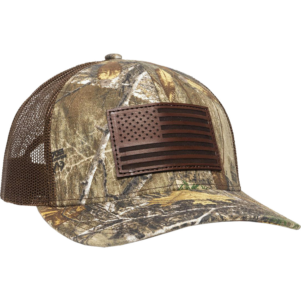 Outdoor Cap Realtree Edge American Flag Camo Baseball Cap