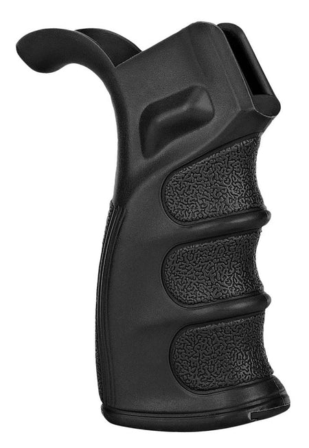 Trinity Force WBG01B Grooved AR-15 M16 M4 DMR Pistol Grip with Storage Black Polymer
