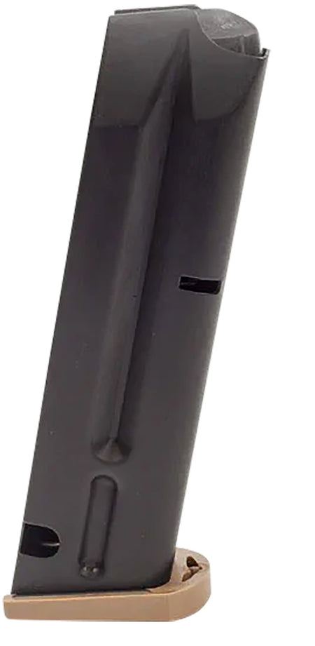 Beretta USA JMM9A310 M9A3 10-Round 9mm Luger Black and Tan Steel Magazine