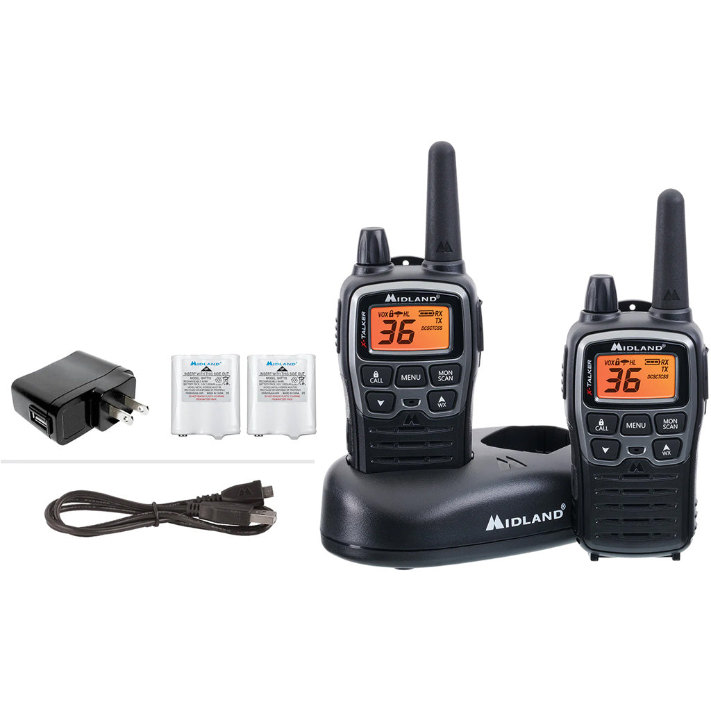 Midland T71VP3 Two-Way Radio Set 38-Mile Range