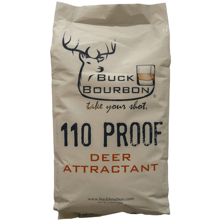 Buck Bourbon 110 Proof Protein-Rich Deer Feed 25 lb