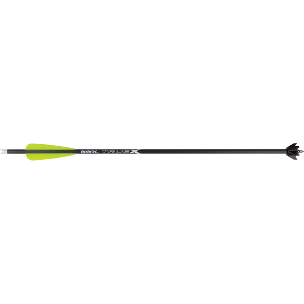 Bear X Decocking Bolt Carbon Crossbow Arrow with Ultra-Dense Steel Tip