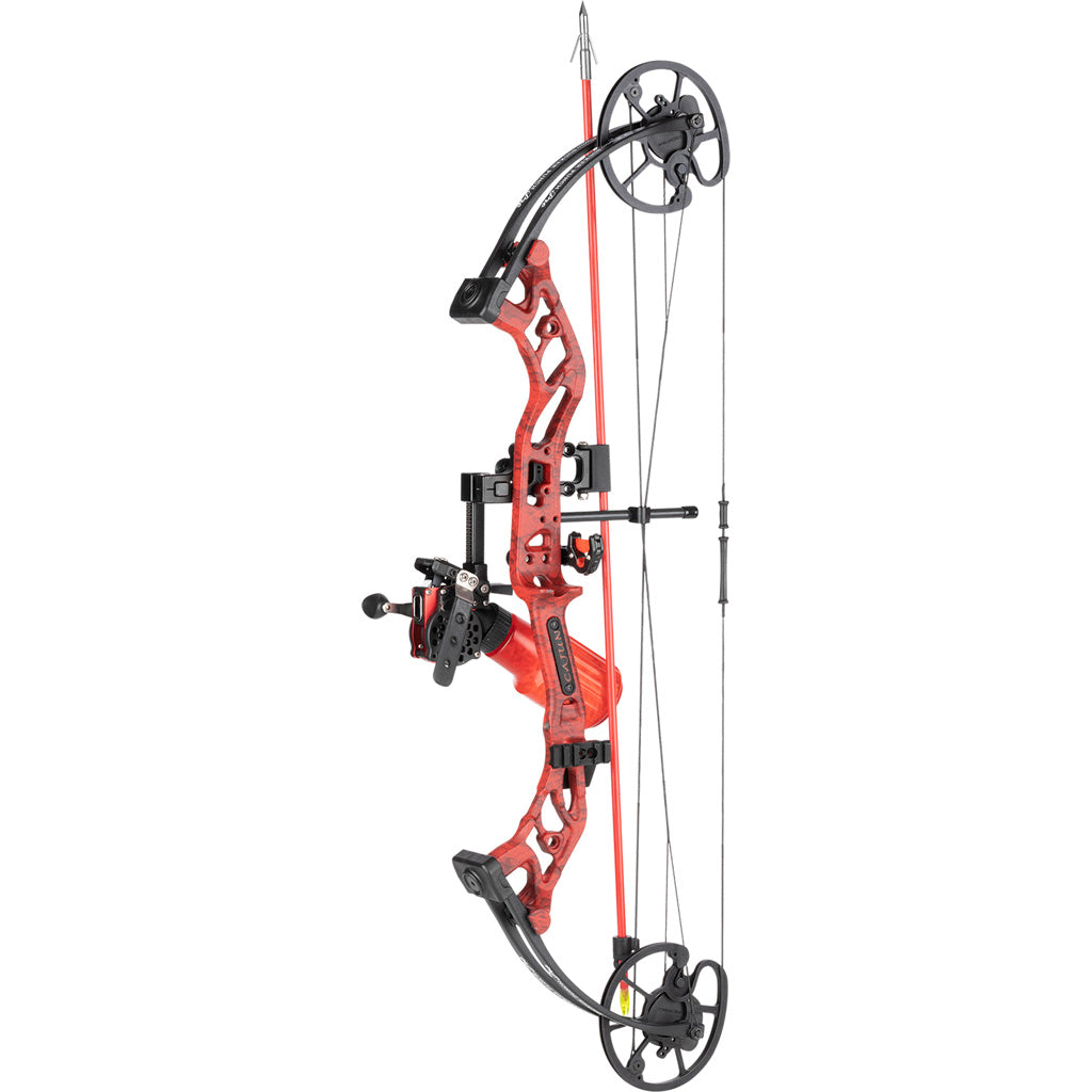 Cajun Sucker Punch Pro RTF Bowfishing Kit Red Right Hand 50 lbs.