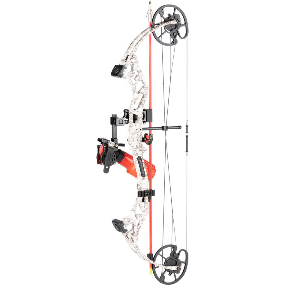 Cajun Sucker Punch Pro Glow RTF Bowfishing Kit White Right Hand 50 lbs.