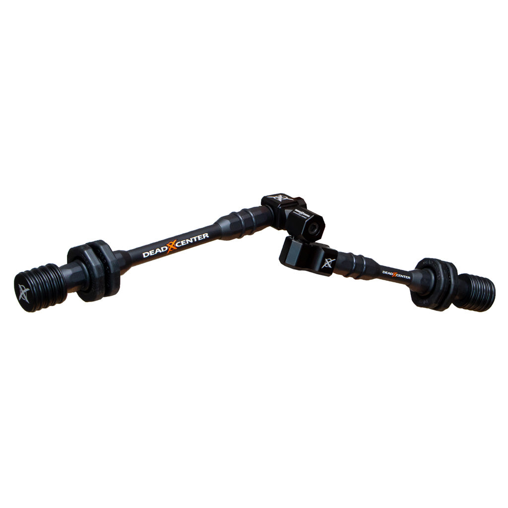 Dead Center Dead Level Hunter XS Dual Stabilizer Combo Black 8 in./6 in.