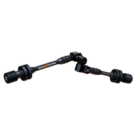 Dead Center Dead Level Hunter XS Dual Stabilizer Combo Black 8 in./6 in.