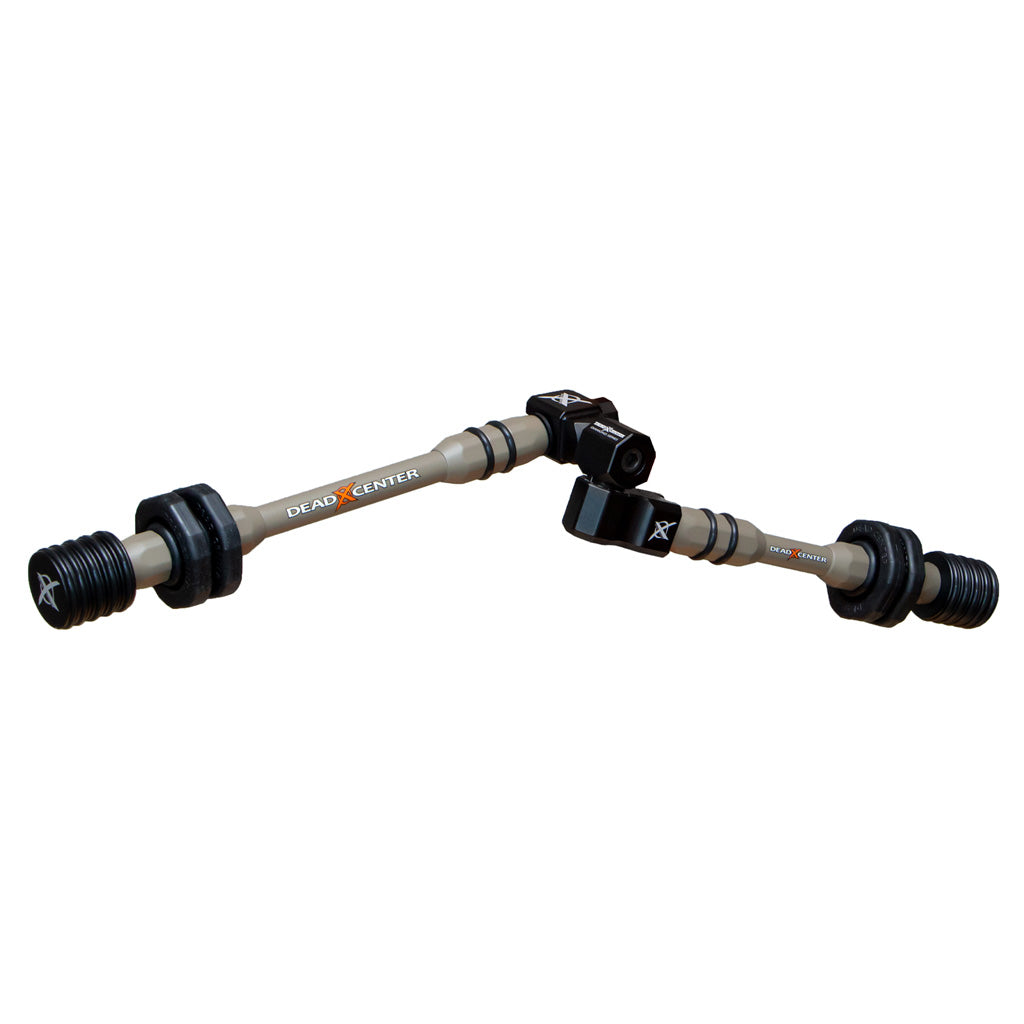 Dead Center Dead Level Hunter XS Dual Stabilizer Combo Tan 8 in./6 in.