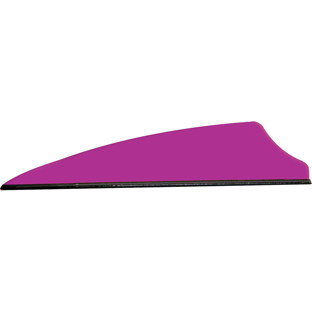 Q2i Fusion X-II Purple Target Vanes 2.5 inch 100 Count