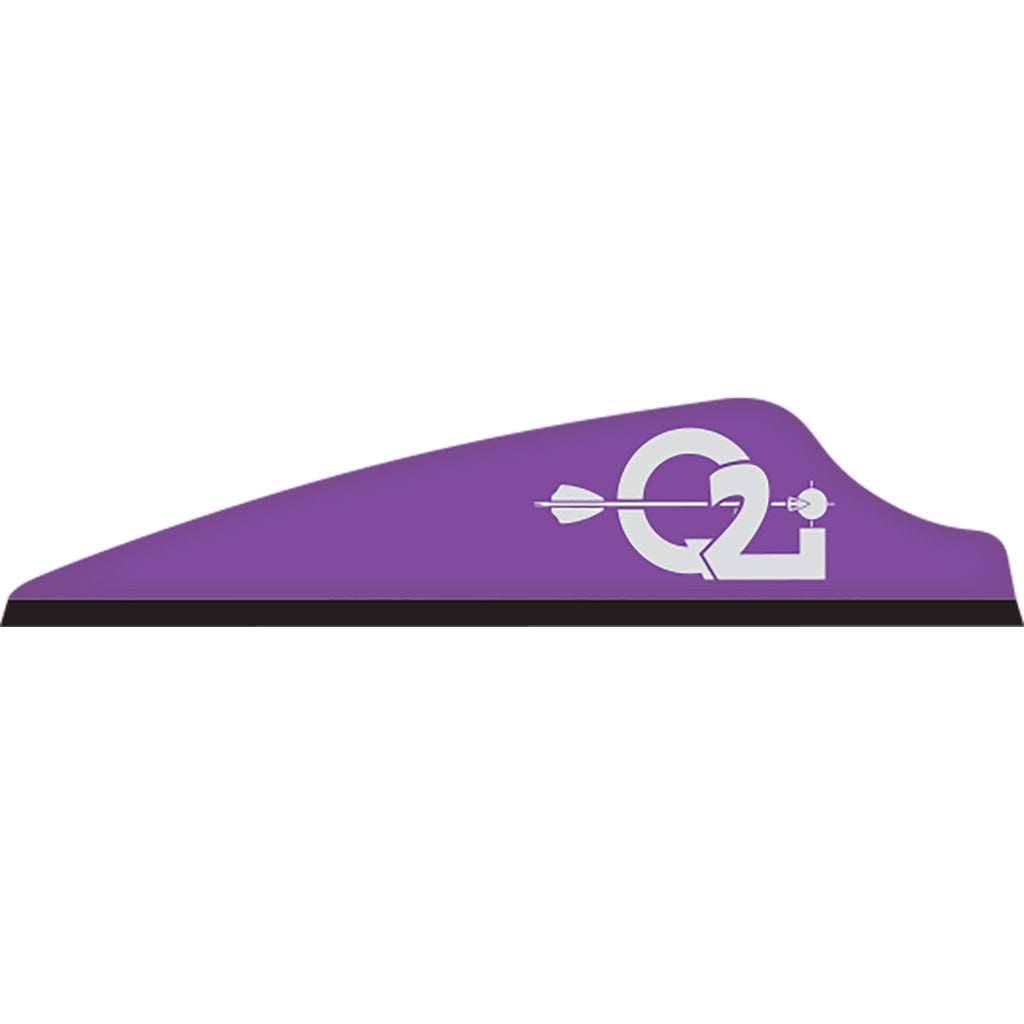 Q2i Fusion X-II SL Violet Target Vanes 2.1 inch 100 Count