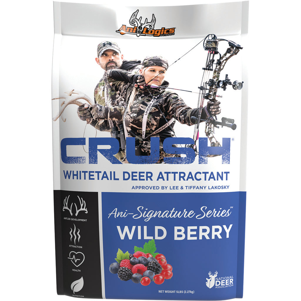 AniLogics CRUSH Wild Berry Deer Supplement Attractant 5 lbs.