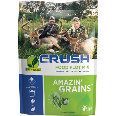 AniLogics CRUSH Amazing Grains 1/4 Acre Food Plot Seed 12.5 lbs.