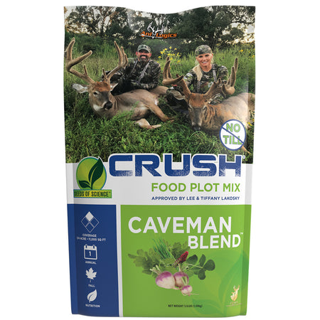 AniLogics CRUSH Caveman Crush 1/4 Acre Food Plot Seed Mix 3.5 lbs.