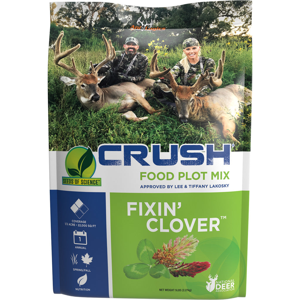 AniLogics CRUSH Fixin Clover Multi-Variety Clover Seed 5 lbs.
