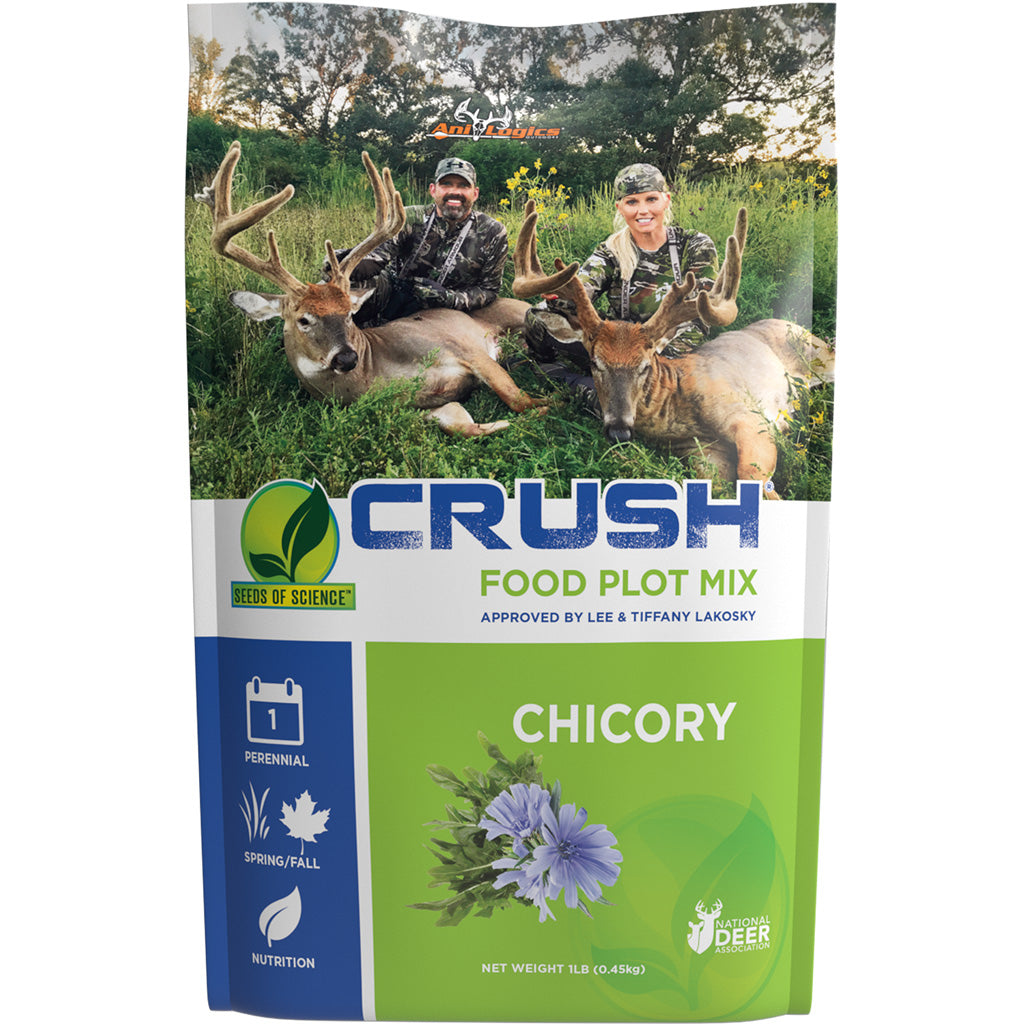 AniLogics CRUSH SOS Perennial Chicory Food Plot Seed 1 lb.