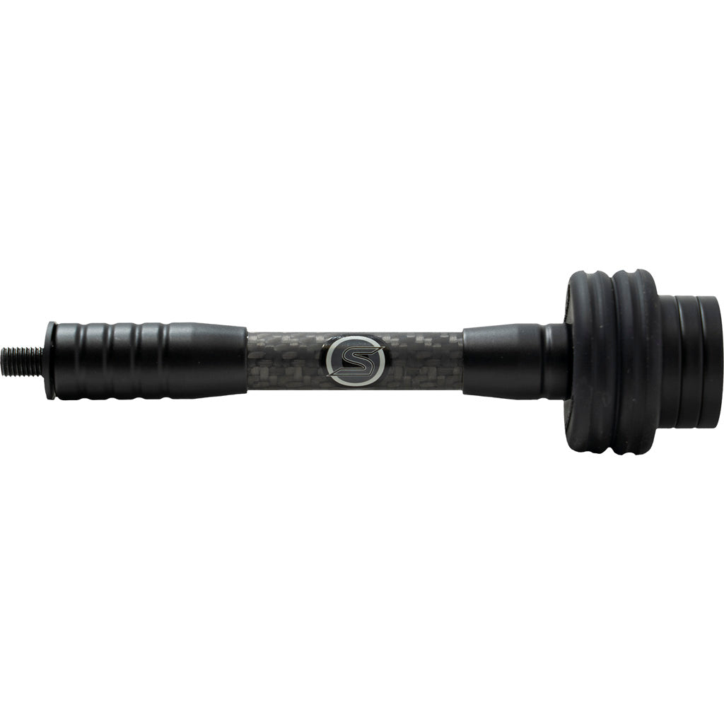 Stokerized M1 Carbon Hunter Archery Stabilizer 6" Black Stainless Weights