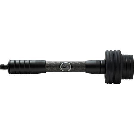 Stokerized M1 Carbon Hunter Archery Stabilizer 6" Black Stainless Weights