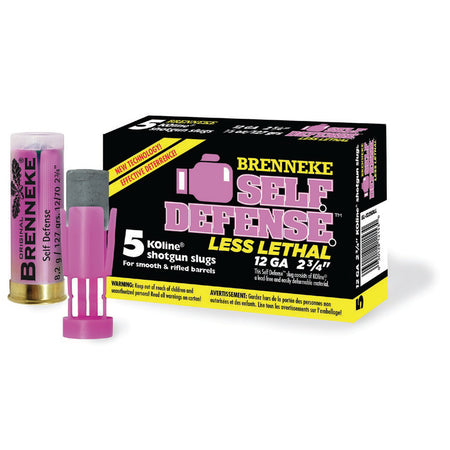 Brenneke SL122SDLL Self Defense Hunting 12 Gauge 2.75" 1/3oz Sabot Slug 1673 fps 030128121530